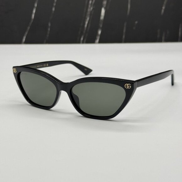 NEW GG1815S 001 GUCCI CAT EYE BLACK WOMEN GUCCI SUNGLASSES